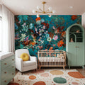 Trail of Dreams Turquoise Mural Wallpaper - room preview 06