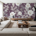Birds of Eden Mural Wallpaper - Neutral Tone - room preview 06