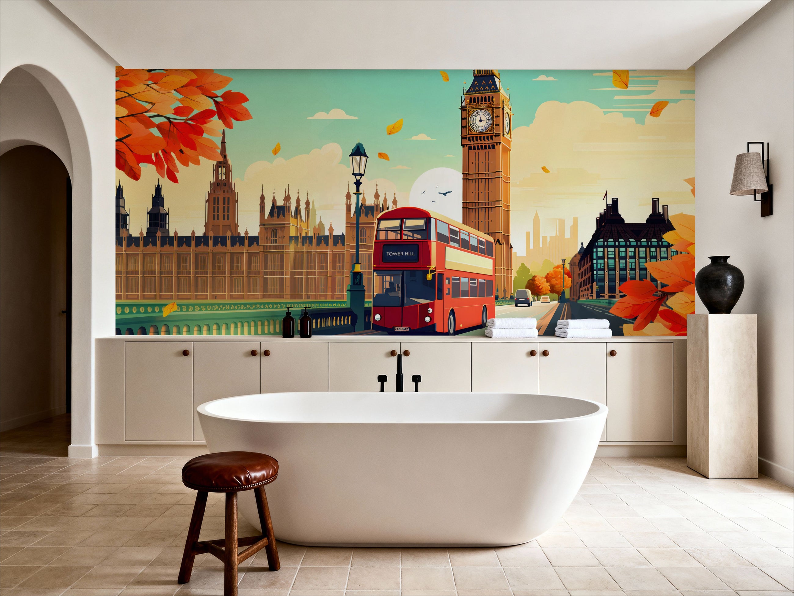 Travel London Mural Wallpaper
