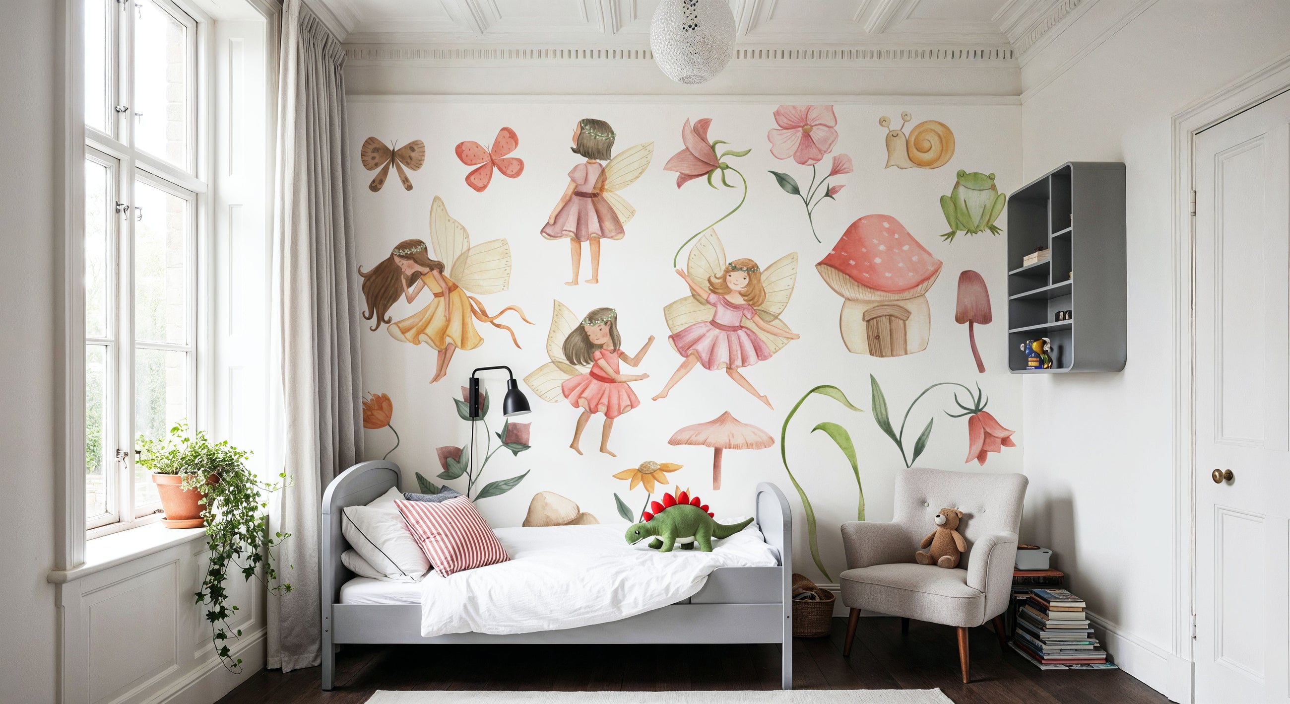 Fairy House Mural Wallpaper