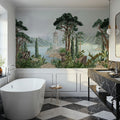 Hidden Alcove on Paper Mural Wallpaper - room preview 06