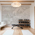 Europe Map Detailed - Lysander Mural Wallpaper - room preview 06