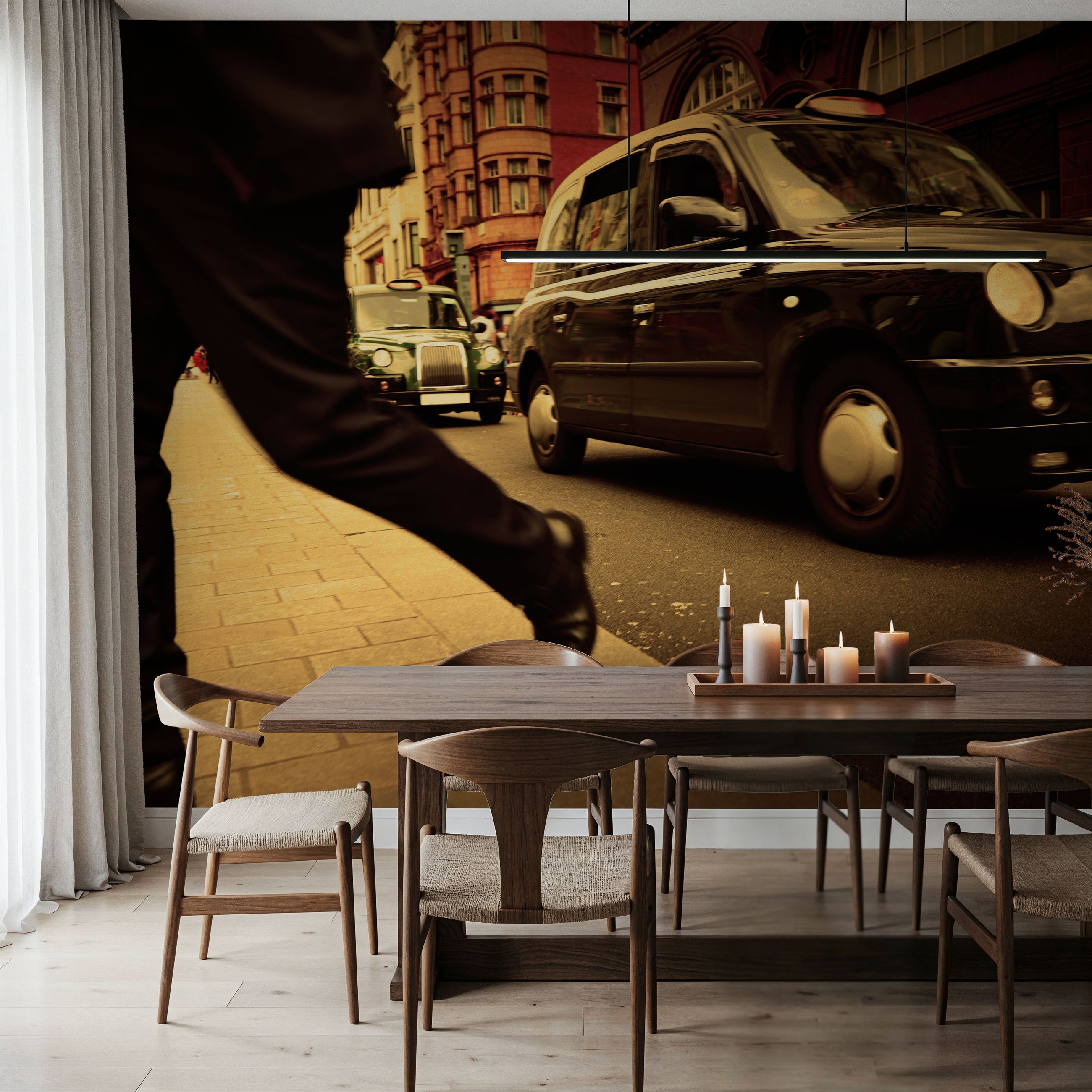 London Nostalgia Mural Wallpaper