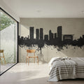 Darwin Australia Skyline Concrete Mural Wallpaper - room preview 06
