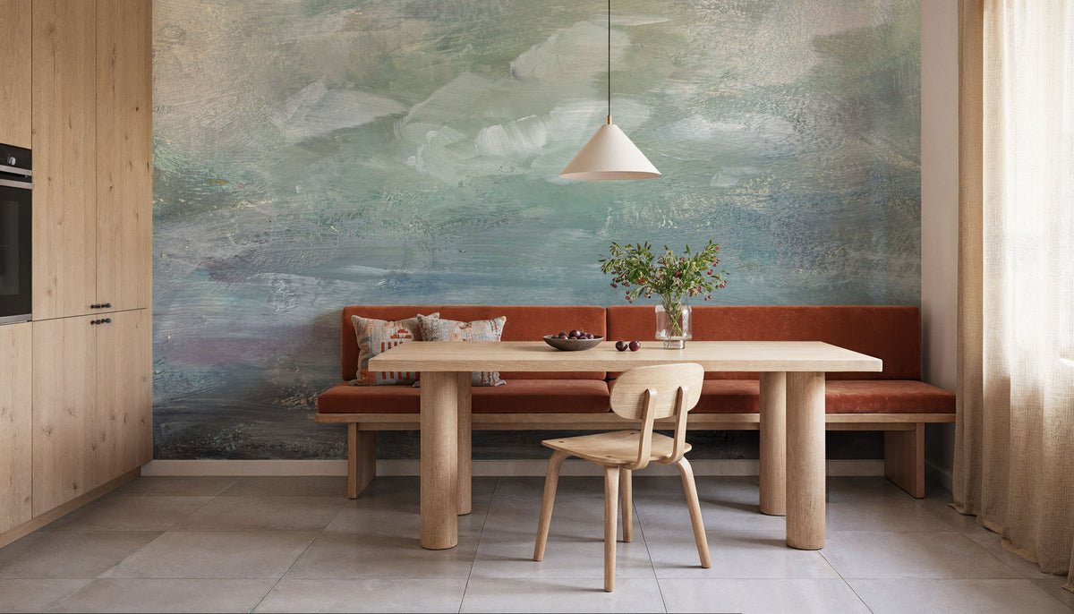 Storm Is Coming Abstract Mural Wallpaper - room preview 06
