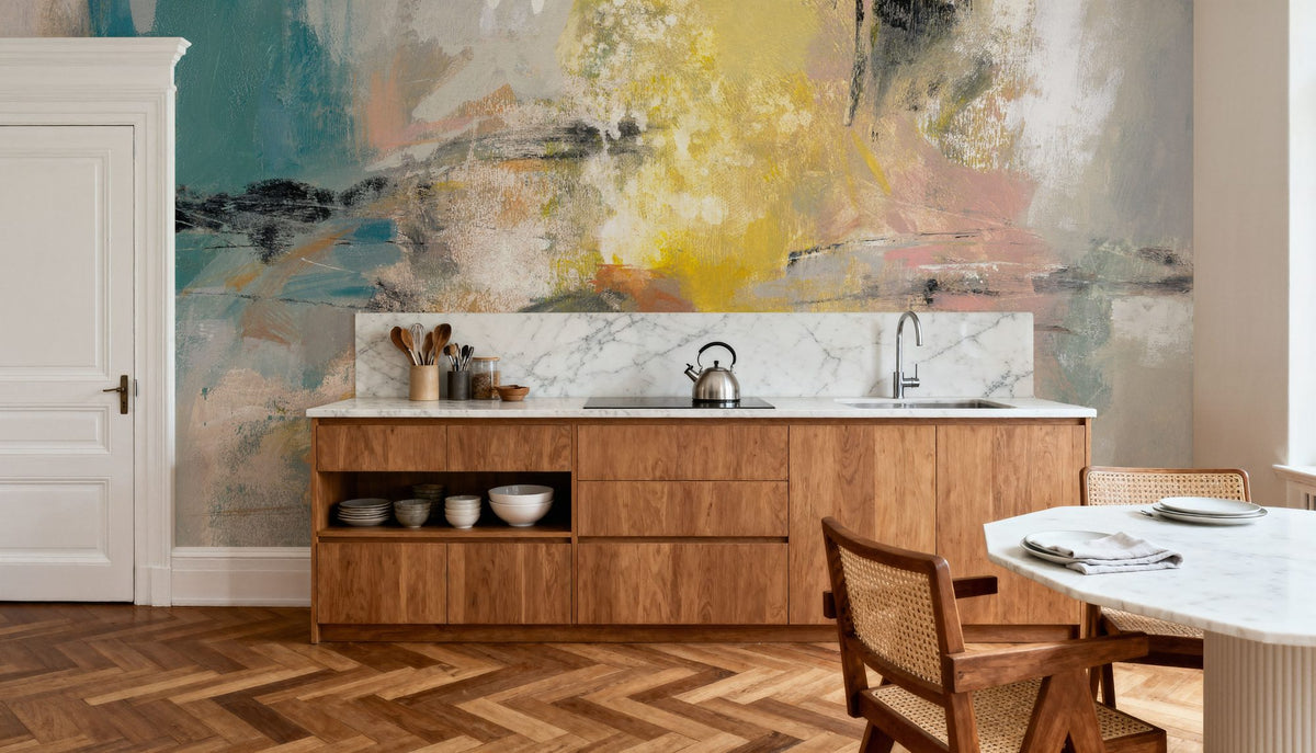 Sea and Land Mural Wallpaper - room preview 06