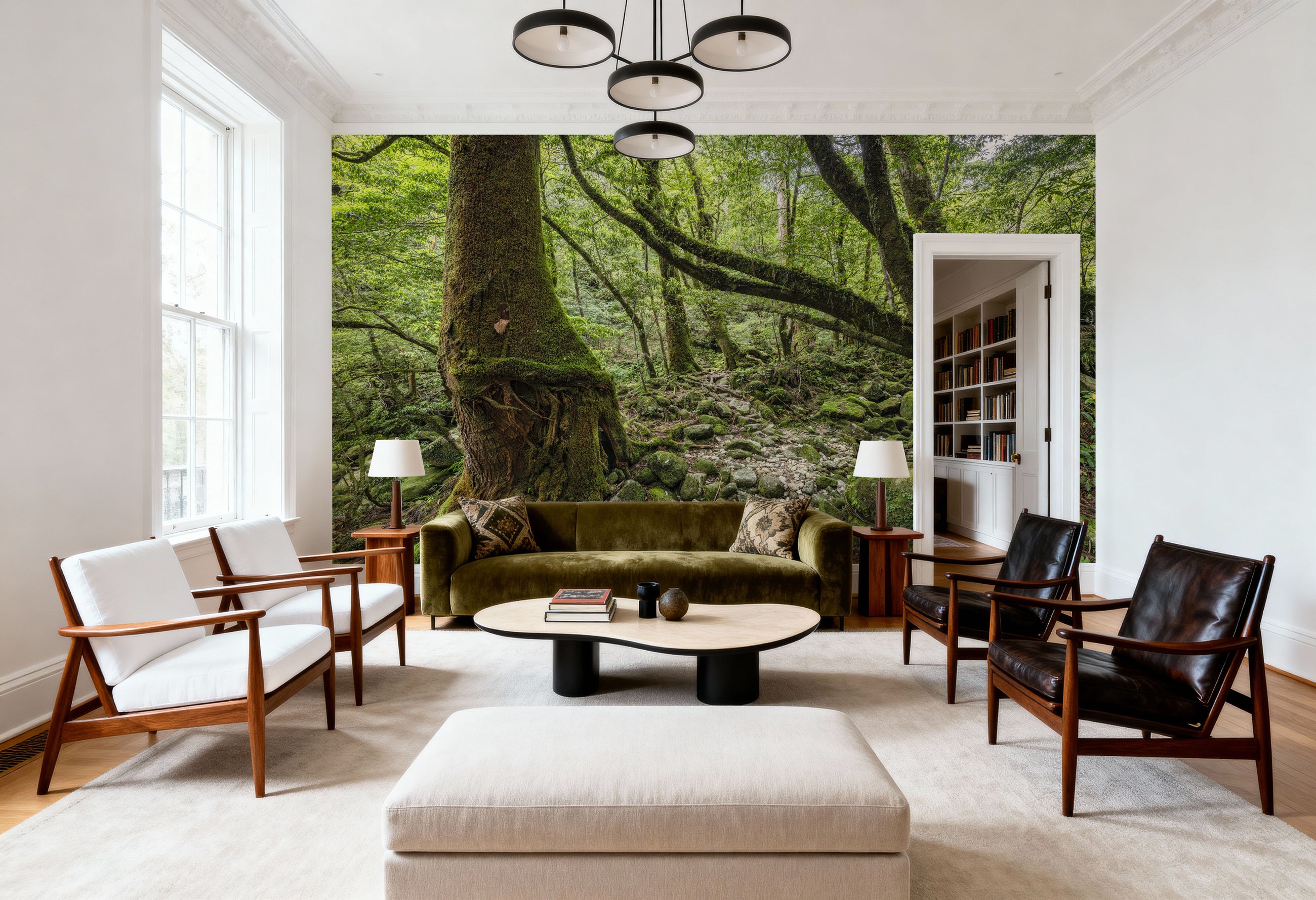 Ancient Moss Mural Wallpaper