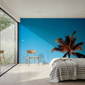 Evening Palm Mural Wallpaper - room preview 06