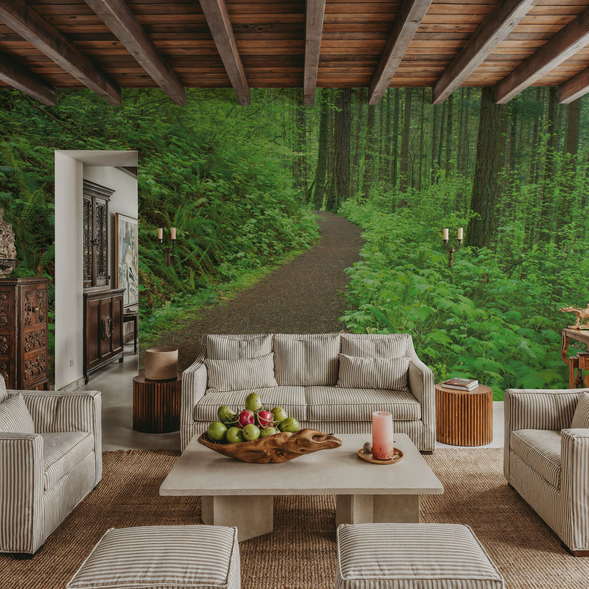 Let's Go Hiking Mural Wallpaper - room preview 06