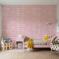 Arlecchino Diamonds, Rose Mural Wallpaper - room preview 06
