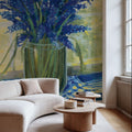 Windowsill Floral I Mural Wallpaper - room preview 06
