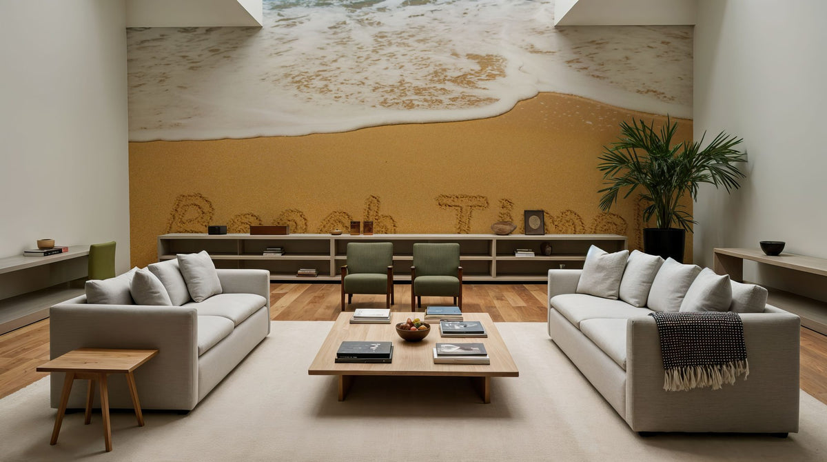 Beach Time Mural Wallpaper - room preview 06