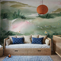 Midsummer Meadow VI Mural Wallpaper - room preview 06