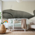 North Pacific Right Whale Mural Wallpaper - room preview 06