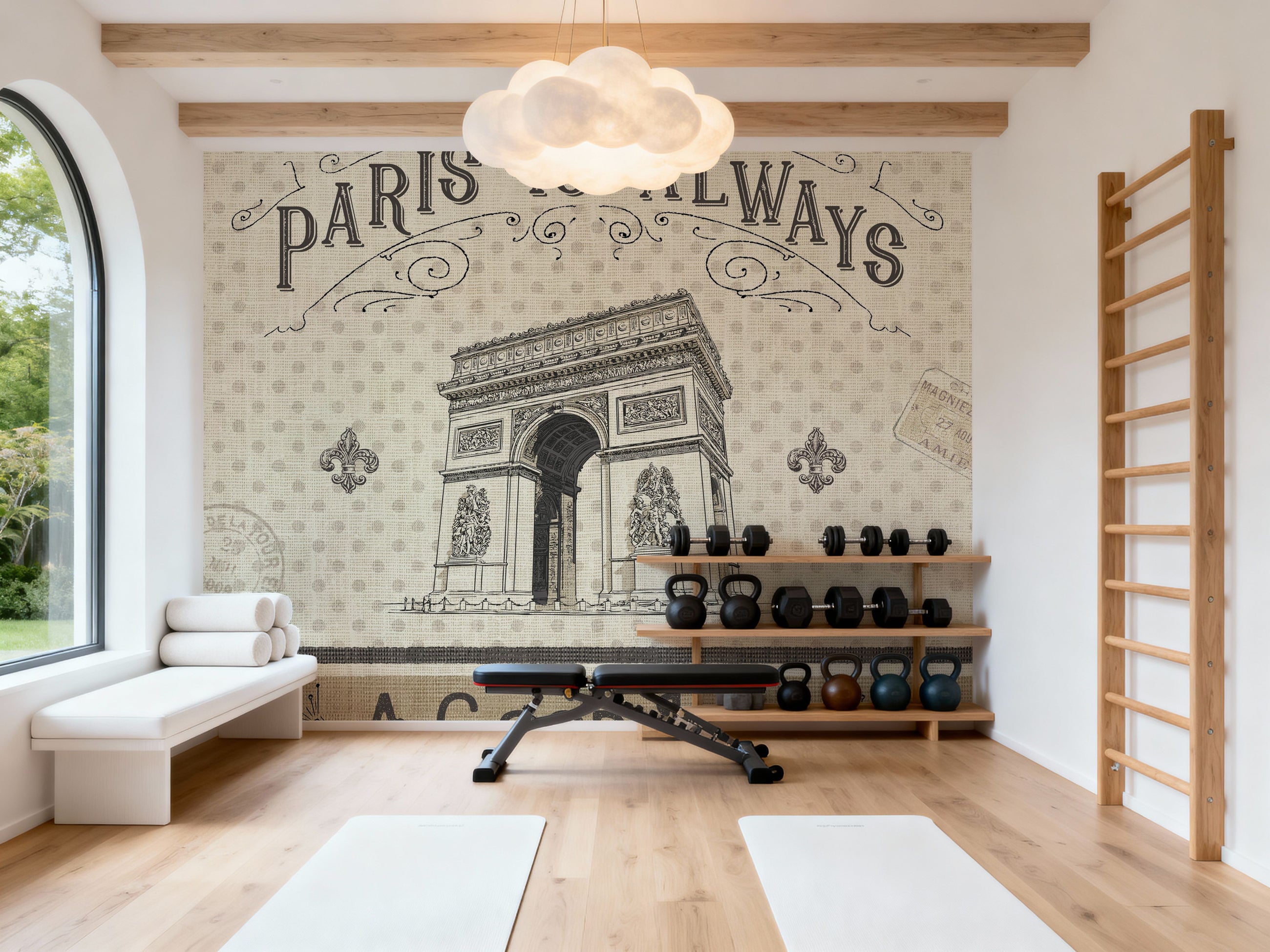 Paris Is Always a Good Idea Mural Wallpaper