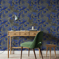 Ocean Miracles, Blue Green Mural Wallpaper - room preview 06