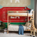 Ticket Stubs Christmas Mural Wallpaper - room preview 06