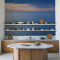 Tranquil Horizon Photo Mural Wallpaper - room preview 06
