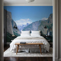Yosemite Valley Mural Wallpaper - room preview 06