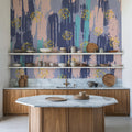 Shape and Splash Mural Wallpaper - room preview 06