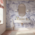 Orchids Sketch Mural Wallpaper - room preview 06