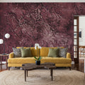 Forest Floor I Plum Mural Wallpaper - room preview 06