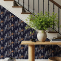 Elegant Birds Pattern Mural Wallpaper - room preview 06