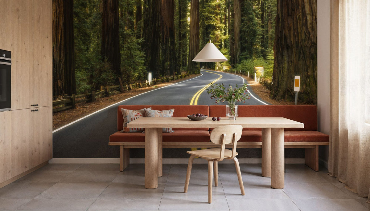 Redwood Odyssey Mural Wallpaper - room preview 06