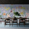 Summer Meadow Mural Wallpaper - Neutral Tone - room preview 06