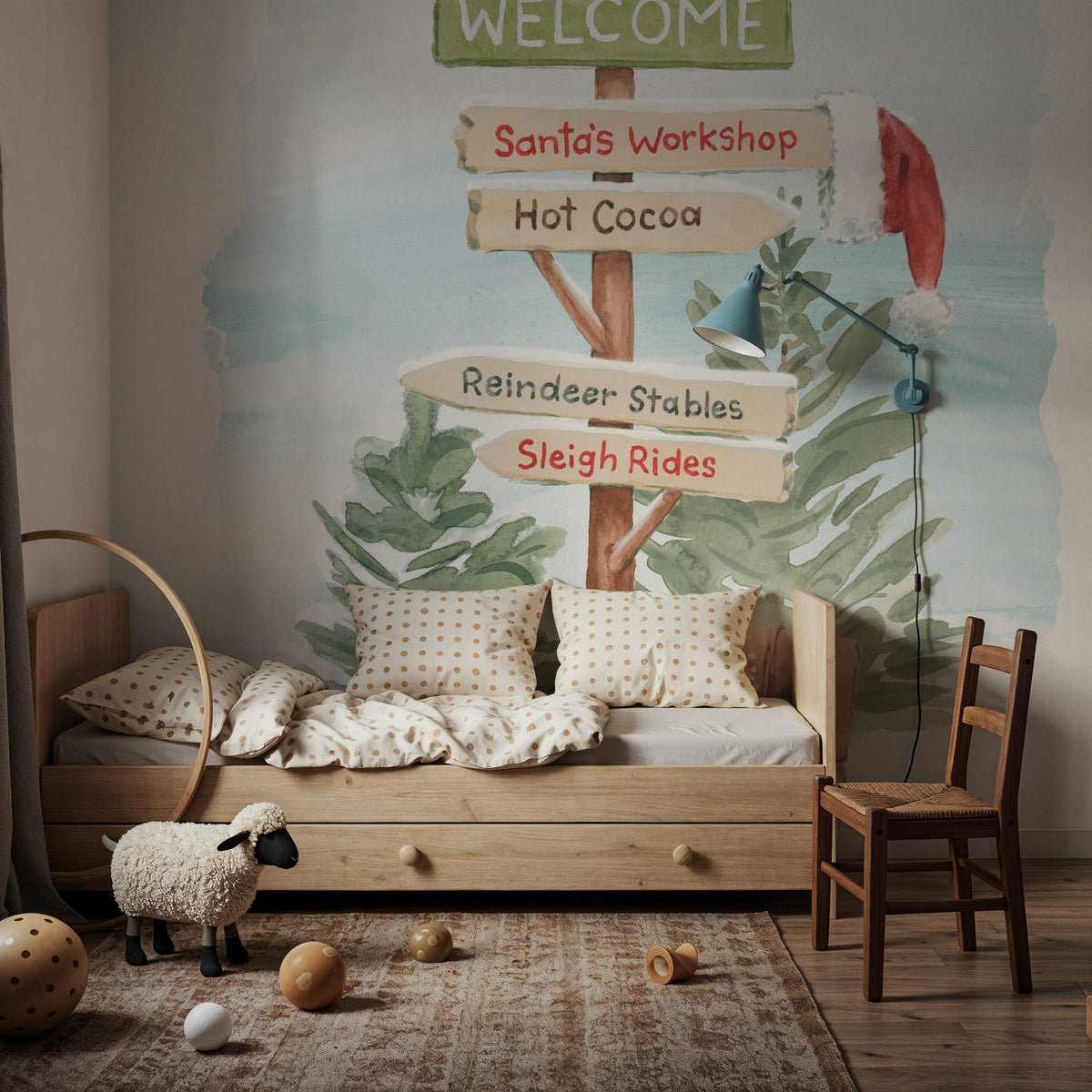 Winter Stroll III Mural Wallpaper - room preview 06