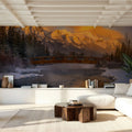Creek Bridge Mural Wallpaper - room preview 06
