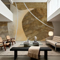 Metallic Textures IV Mural Wallpaper - room preview 06