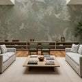 Birds in the Fog Yellow Mural Wallpaper - room preview 06
