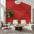 Seafood Ocean Red Mural Wallpaper - room preview 06