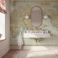 The World Map Asia Mural Wallpaper - room preview 06