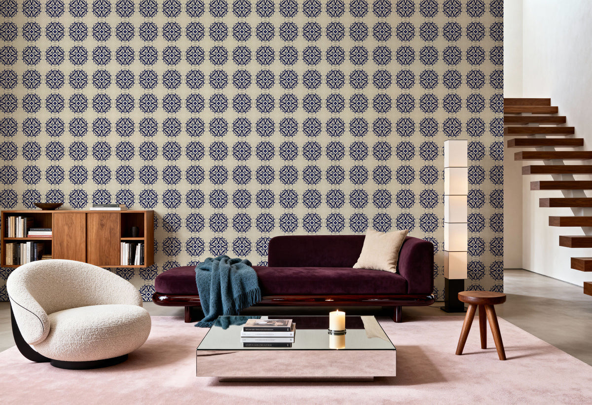 Nara Tile Mural Wallpaper - room preview 06