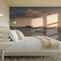 Stilt House Sunrise Mural Wallpaper - room preview 06