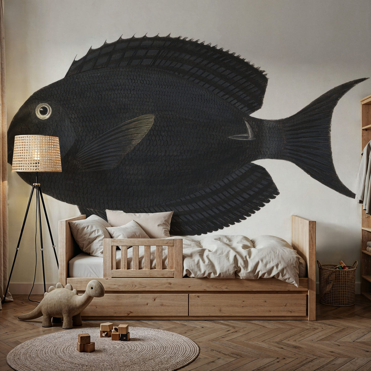 Dwellpaper Black Surgeonfish Mural Wallpaper image 6