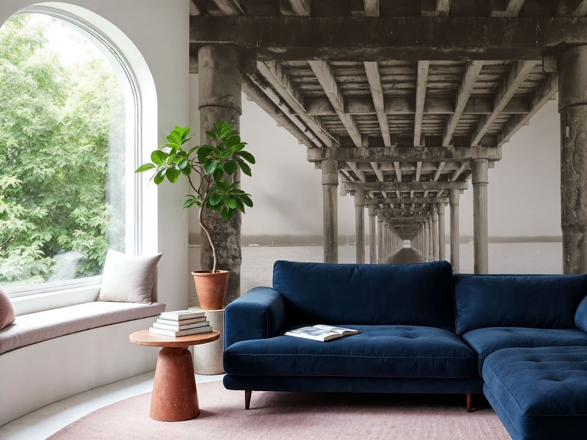 Pacific Pier Mural Wallpaper - room preview 06