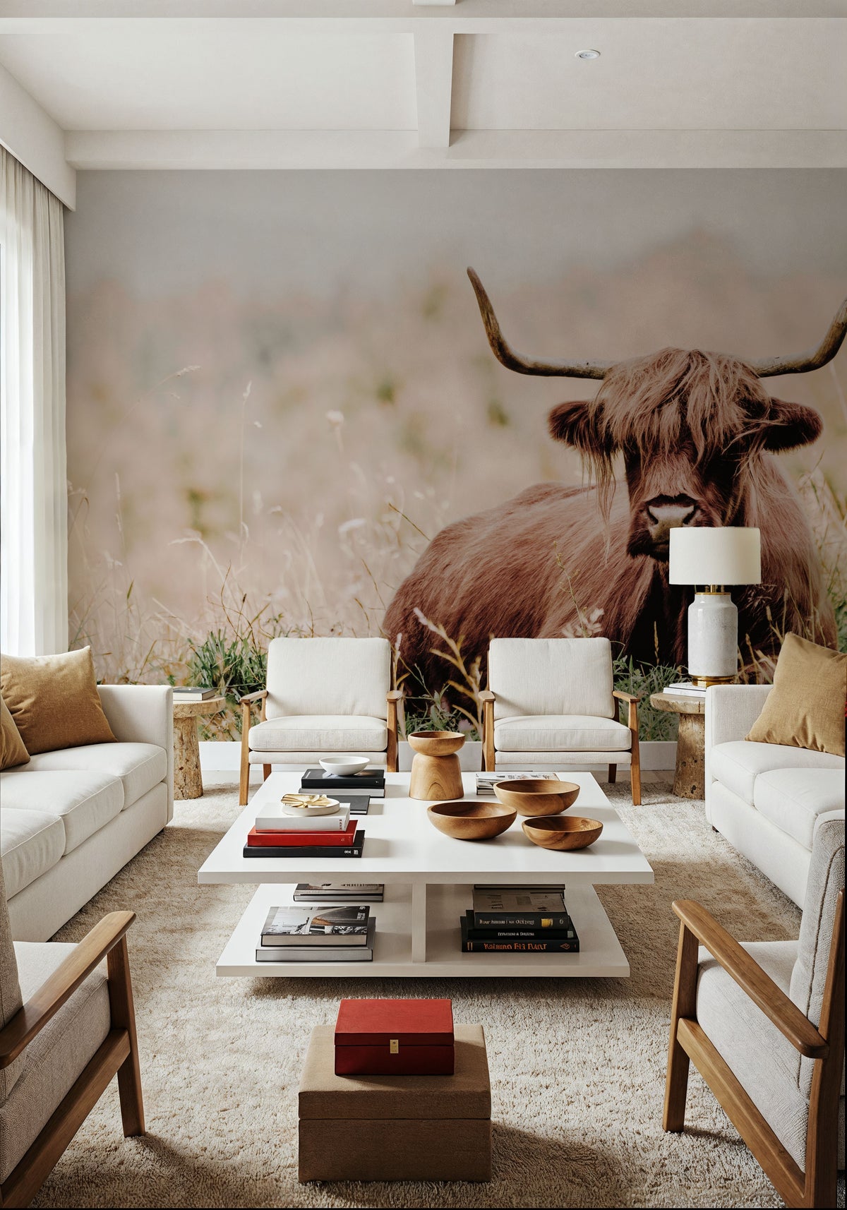 Meadow Guardian III Mural Wallpaper - room preview 06