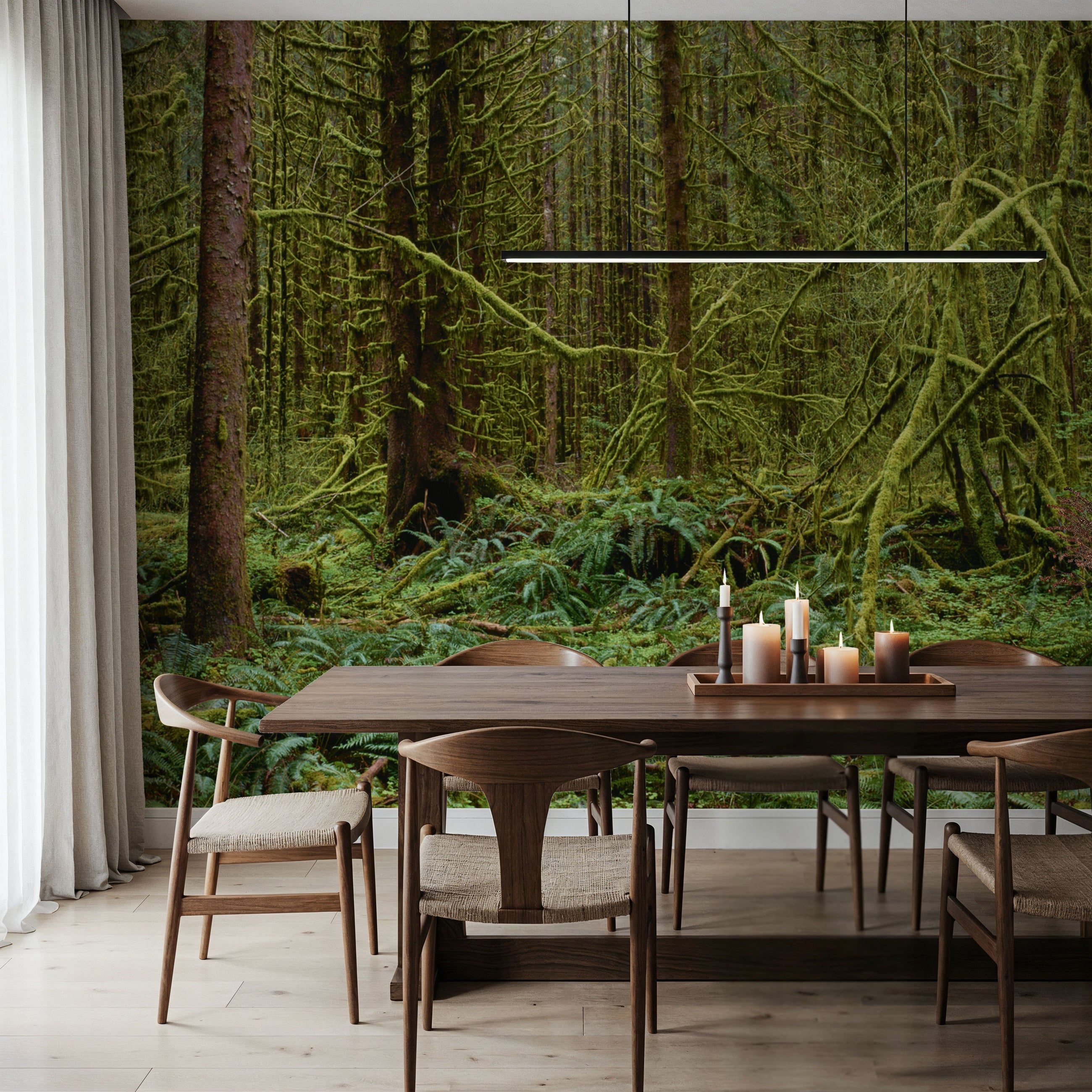 Ancient Moss Haven Mural Wallpaper