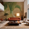 Tropical Leaves II Mural Wallpaper - room preview 06