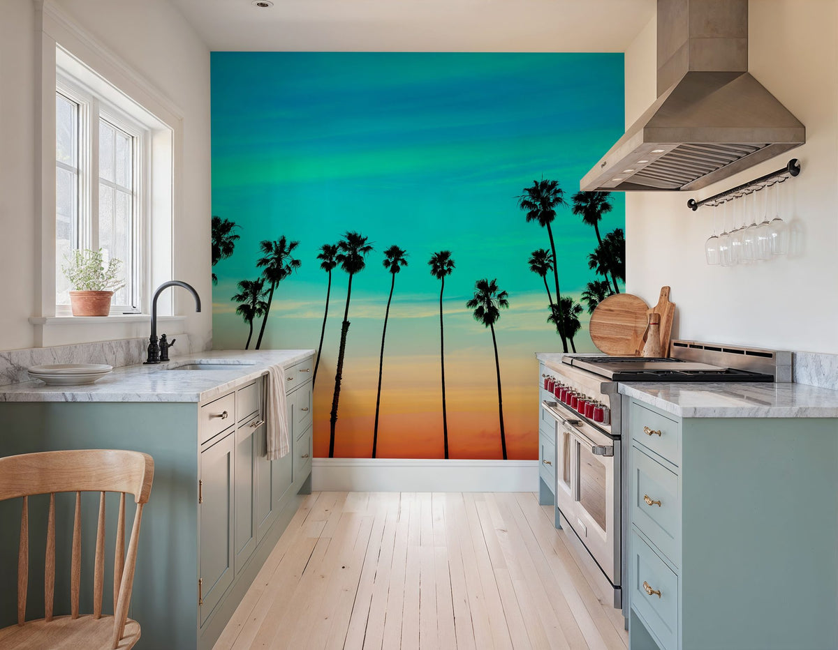 Santa Barbara Sunset II Mural Wallpaper - room preview 06