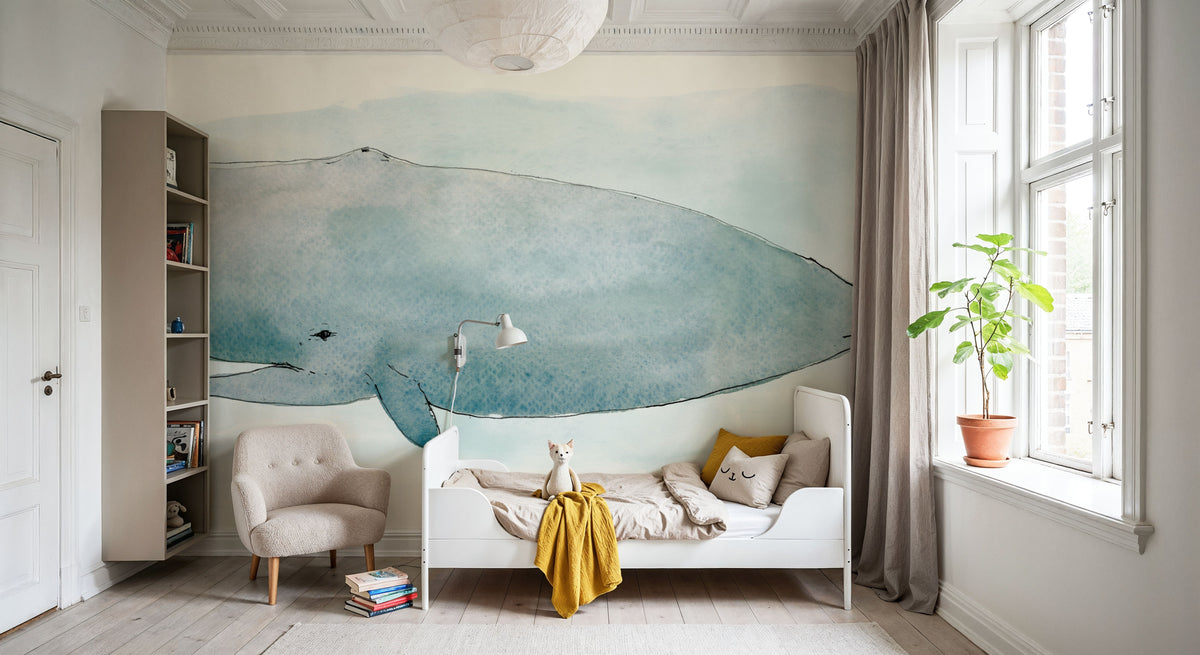 Sea Life V Mural Wallpaper - room preview 06