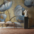 Flowers in Dusk I Mural Wallpaper - room preview 06