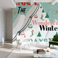 Holiday Patina II Mural Wallpaper - room preview 06