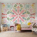 Wild Blooms VIII Mural Wallpaper - room preview 06
