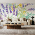 Fresh Floral III Mural Wallpaper - room preview 06