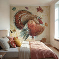 Harvest Moment Turkey Mural Wallpaper - room preview 06