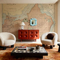 Map of Ottawa Mural Wallpaper - room preview 06